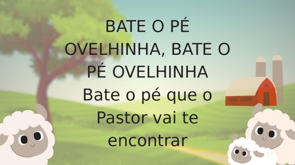 Ovelhinha | Slide Gospel