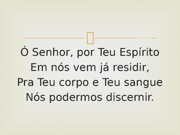 22 - Ceia Do Senhor.pptx | Slide Gospel