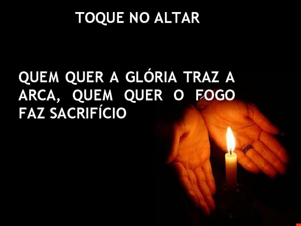 TOQUE NO ALTAR