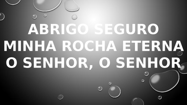o senhor é bom fernandinho