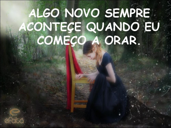 ALGO NOVO SEMPRE ACONTEÇE