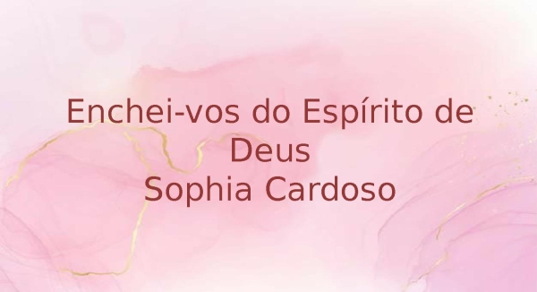 Enchei-vos do espirito