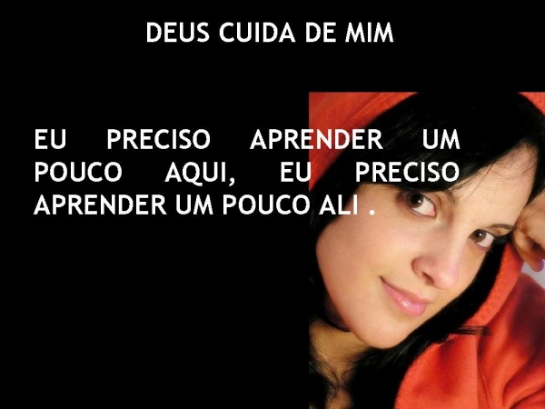 DEUS CUIDA DE MIM - EU PRECISO APRENDER UM