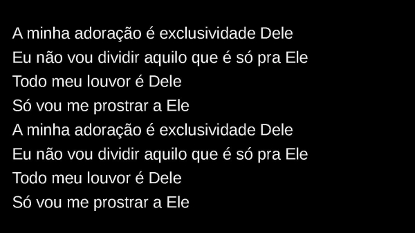 Adoração exclusiva - página 6