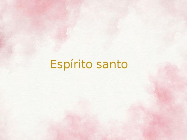 Espirito santo