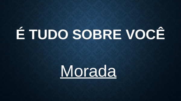 É Tudo Sobre Você.pptx