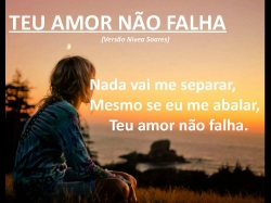 Teu amor não falha