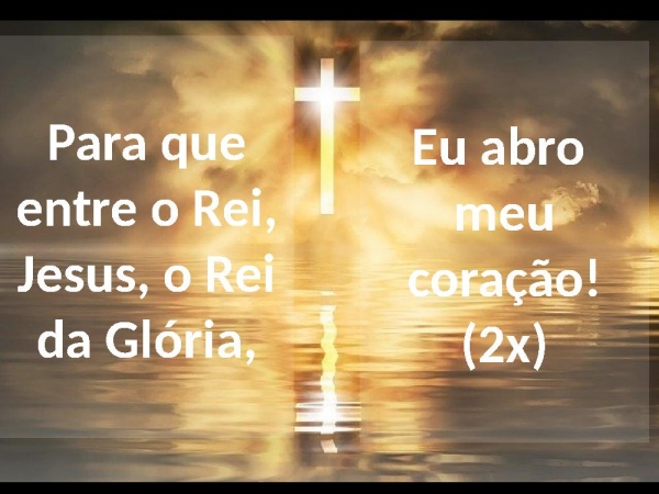 Medley - Para que Entre o Rei - Lindo és - A Ele a Gloria