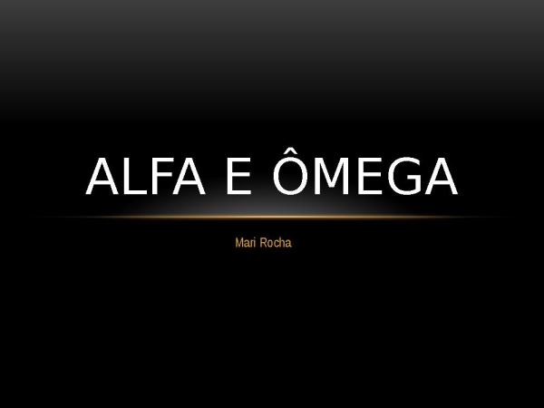 Alfa e Ômega