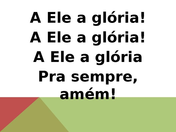 A ELE A GLÓRIA - página 5