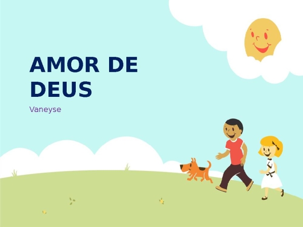AMOR DE DEUS