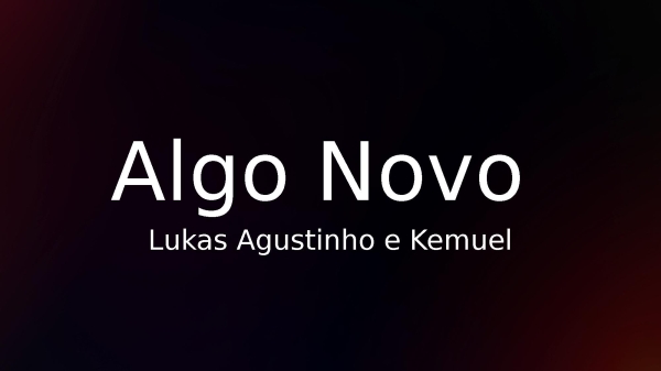 Algo Novo