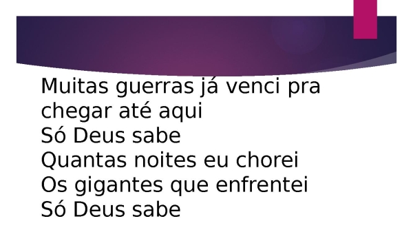 Se o Mar não se Abrir | Slide Gospel