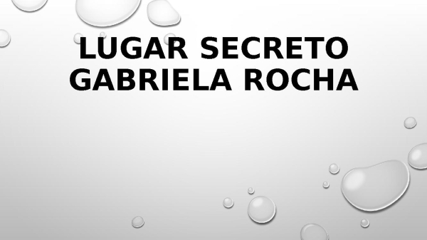 Lugar Secreto