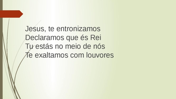 JESUS TE ENTRONIZAMOS - página 5