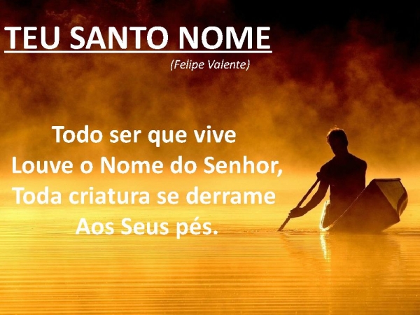 Teu santo nome