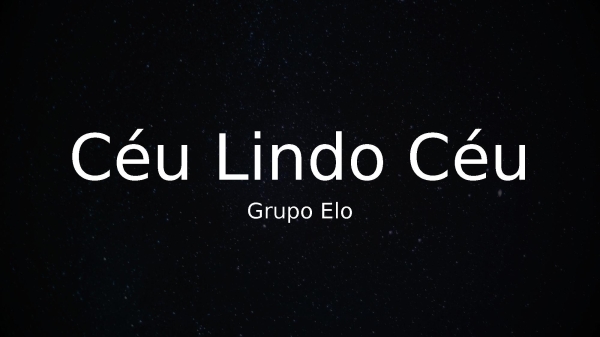 Céu Lindo Céu