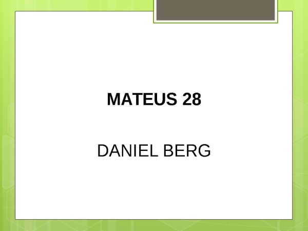 Mateus 28
