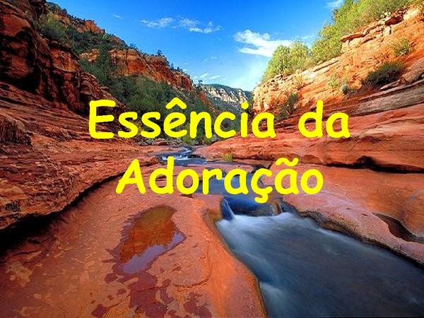 ESSENCIA DA ADORAÇÃO