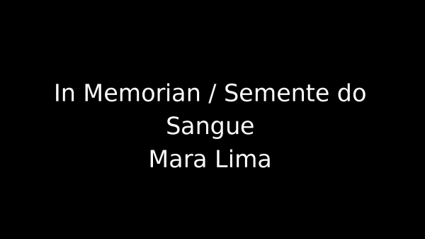 Semente do Sangue - mara lima