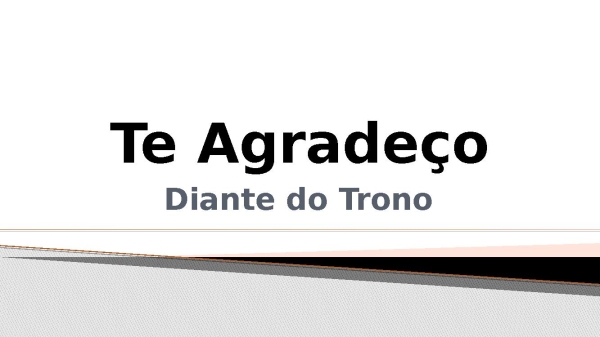 Te Agradeço