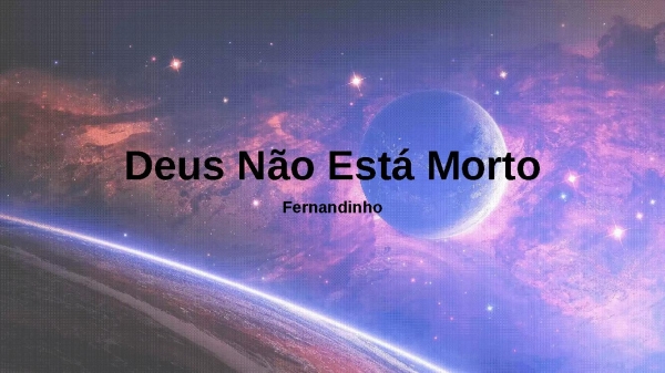 Deus não está morto - página 1