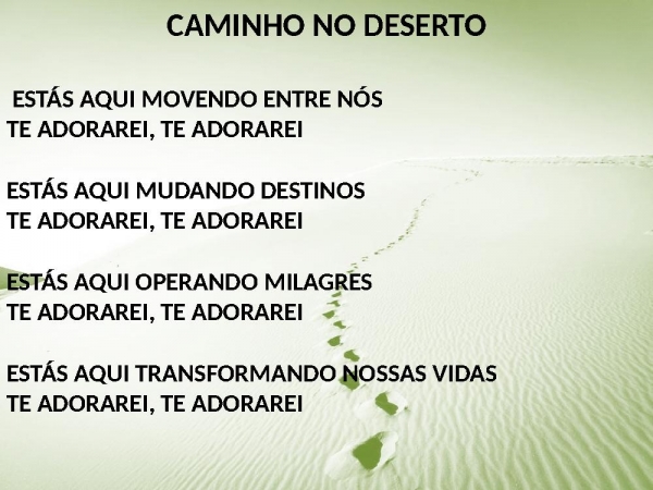 Caminho no deserto2