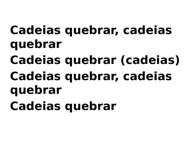 Cadeias Quebrar - página 12