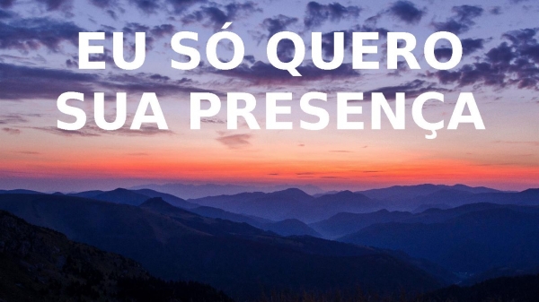 Eu Só Quero Sua Presença - Theo Rubia