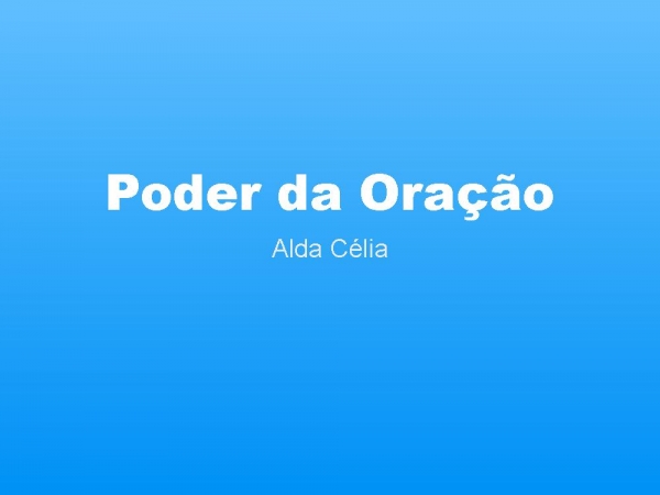 Poder da oração