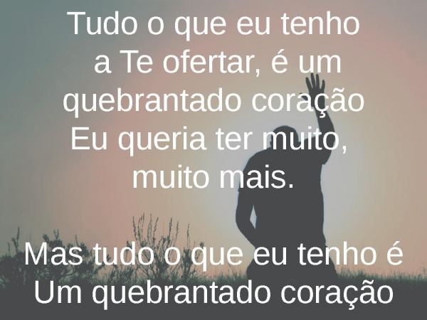 quebrantado coração (fernanda Brum)