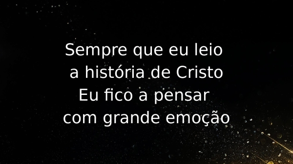 O Rosto de Cristo - Sarah Farias | Slide Gospel
