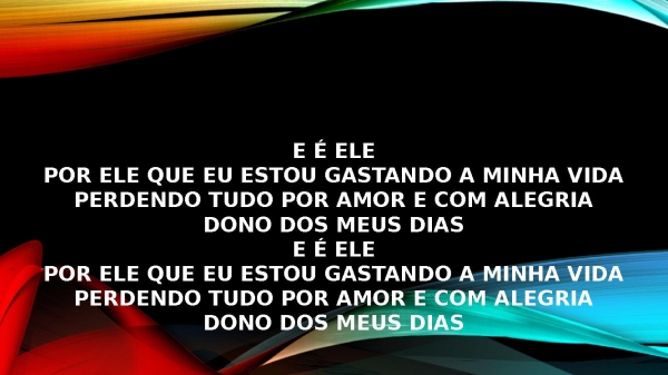 É ELE (LETRA) - página 7