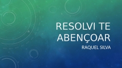 14 RESOLVI TE ABENÇOAR