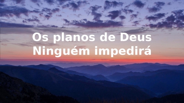 Os planos de Deus - página 17